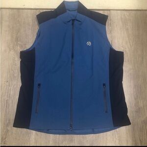 Holderness and Bourne Light Blue and dark blue Performance Vest